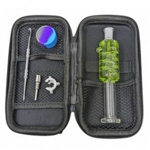 Nectar Collector Set Glycerin Filled W/ Coil Perc [GW9751]